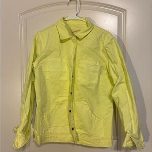 Universal Thread Light Yellow Utility Jacket